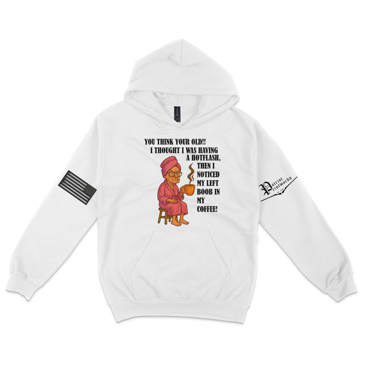 Aging Like Fine Sass Hoodie