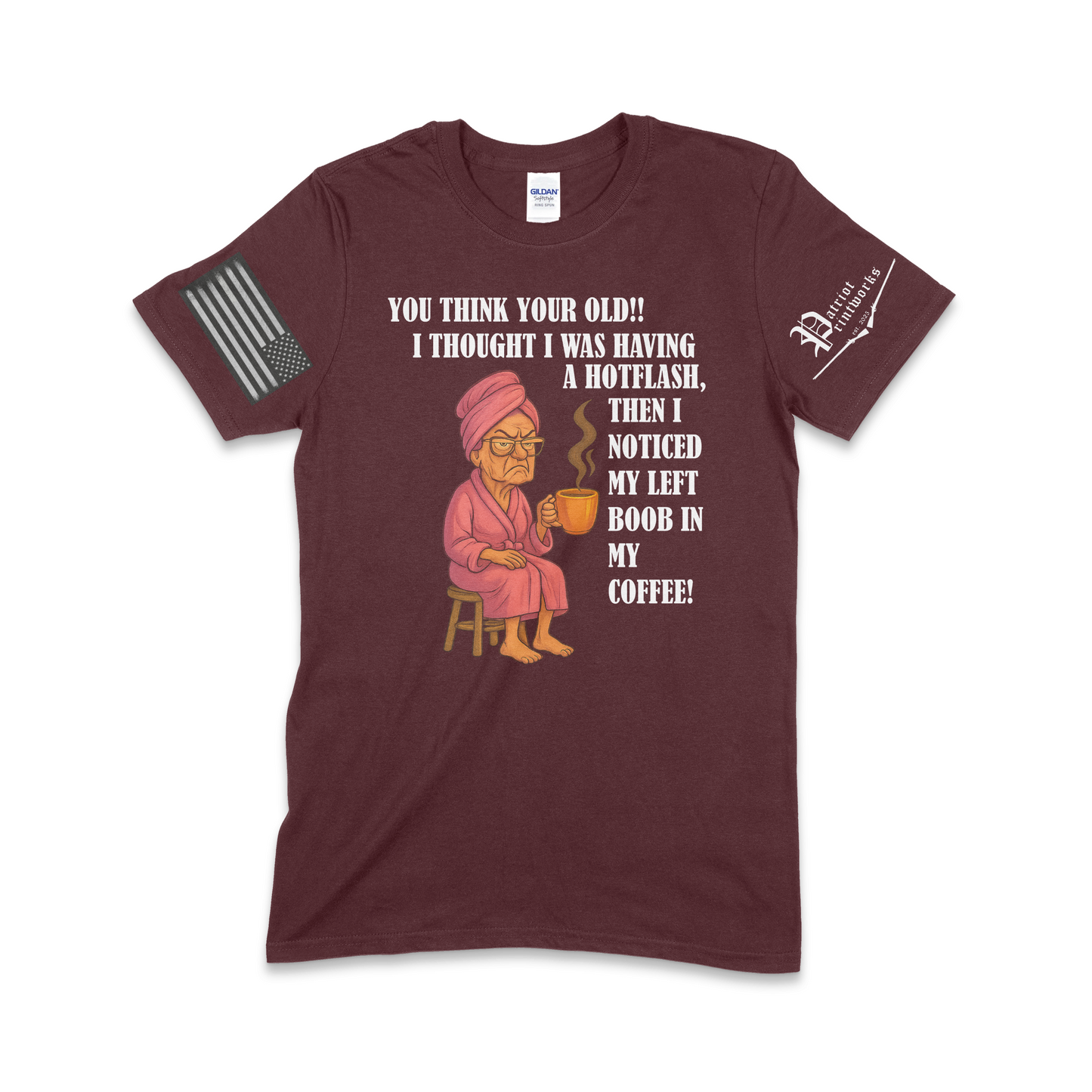 Grandma Having Hotflash T-Shirt