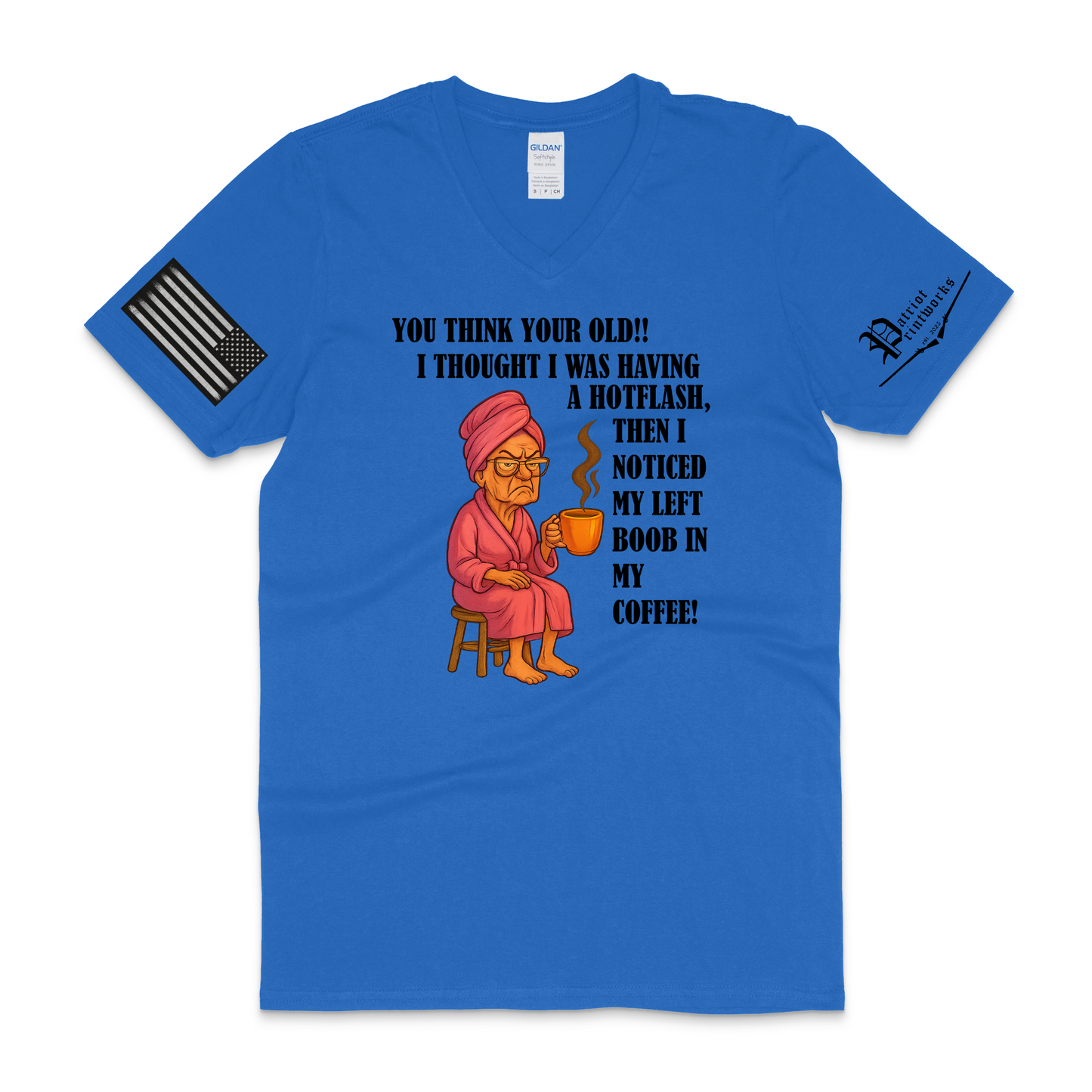 Aging Like Fine Sass V-Neck T-Shirt