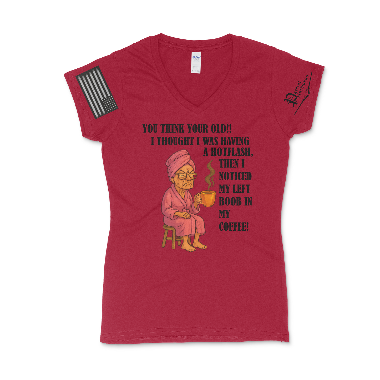 Aging Like Fine Sass Women's V-Neck T-Shirt