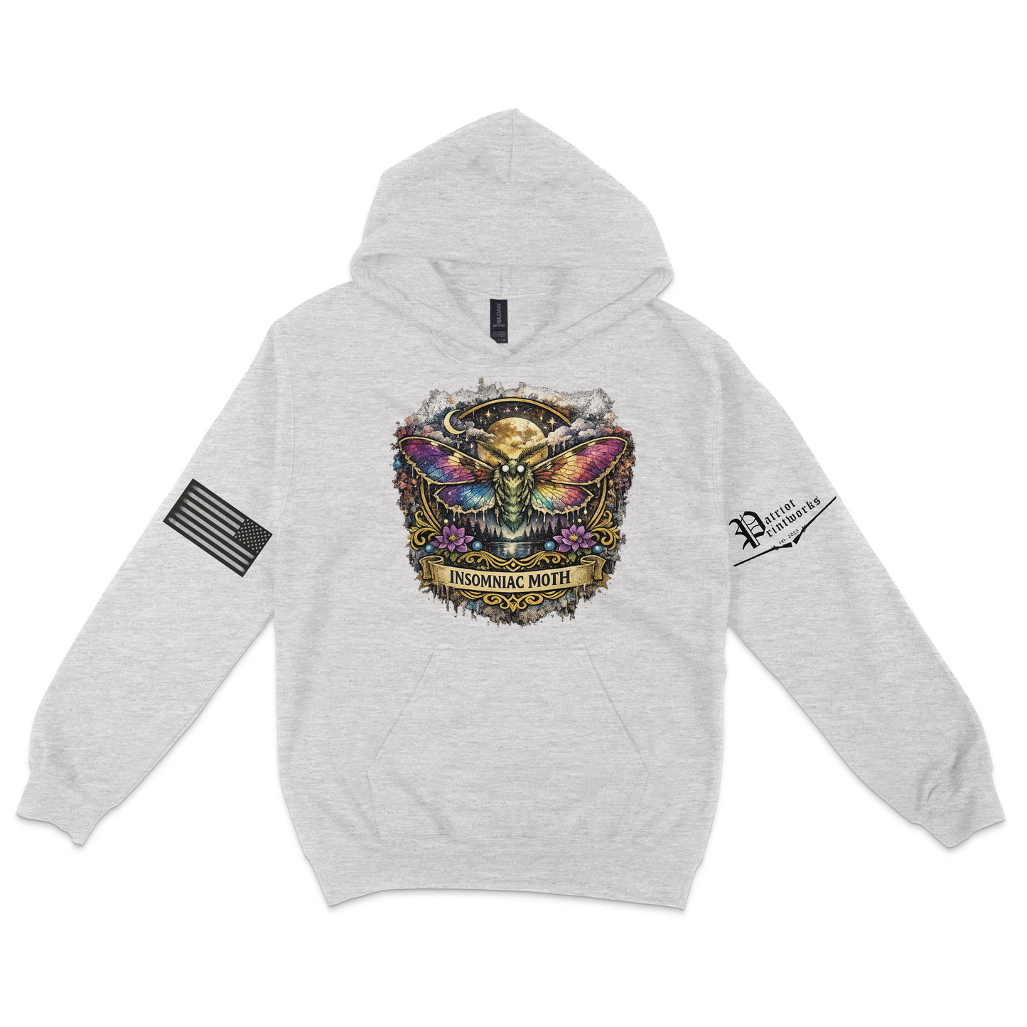 Insomniac Moth Hoodie