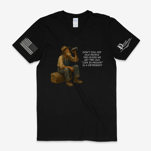 Life In Prison V-Neck T-Shirt