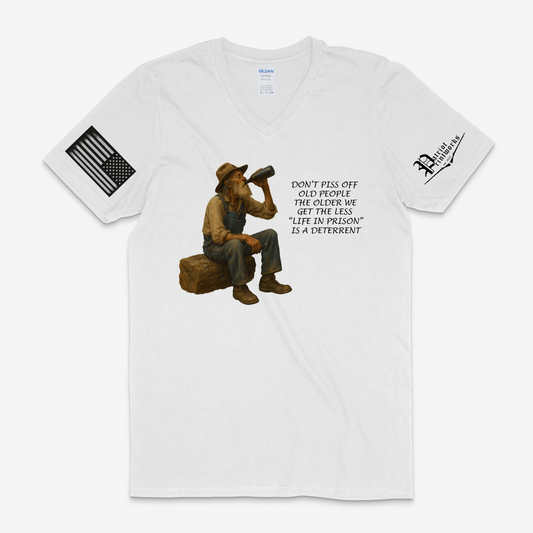 Life In Prison V-Neck T-Shirt