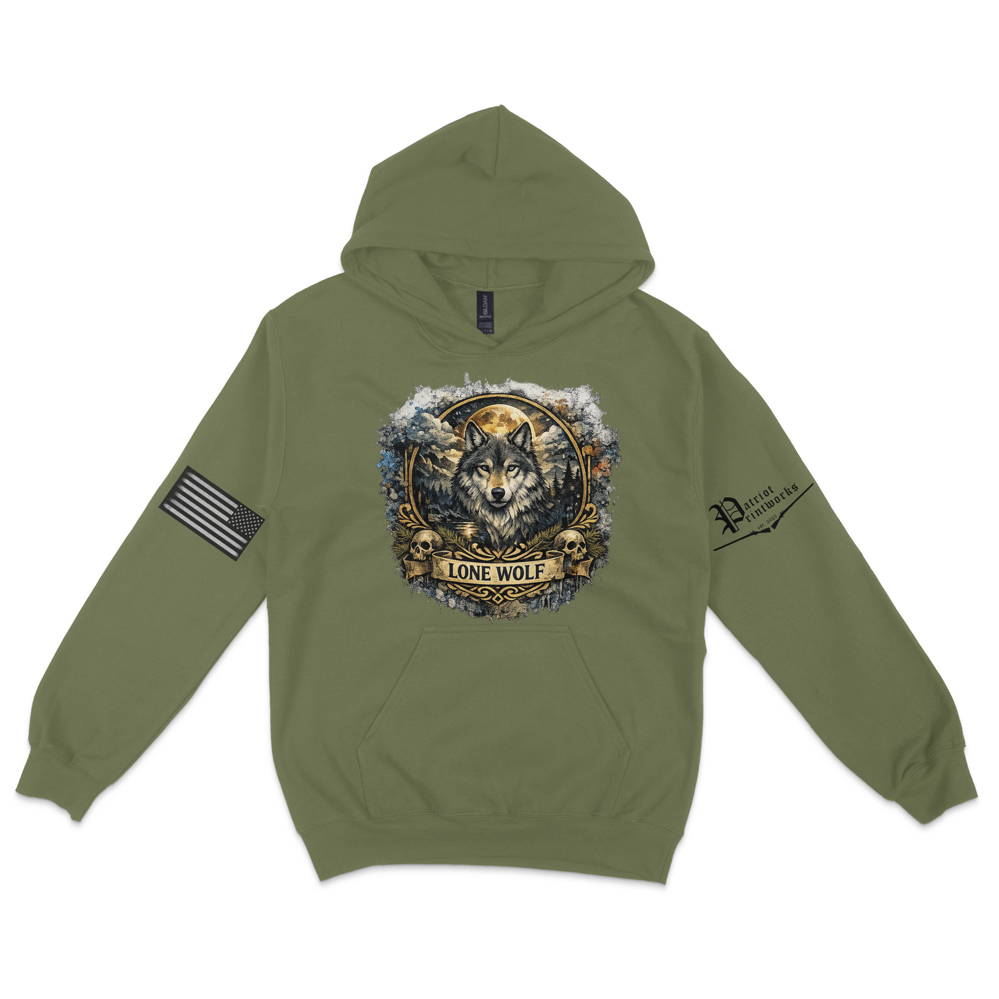 Lone Wolf Hoodie