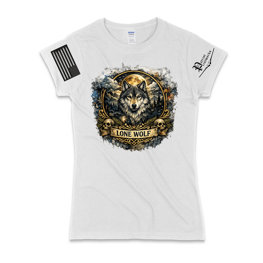 Lone Wolf Ladies T-Shirt