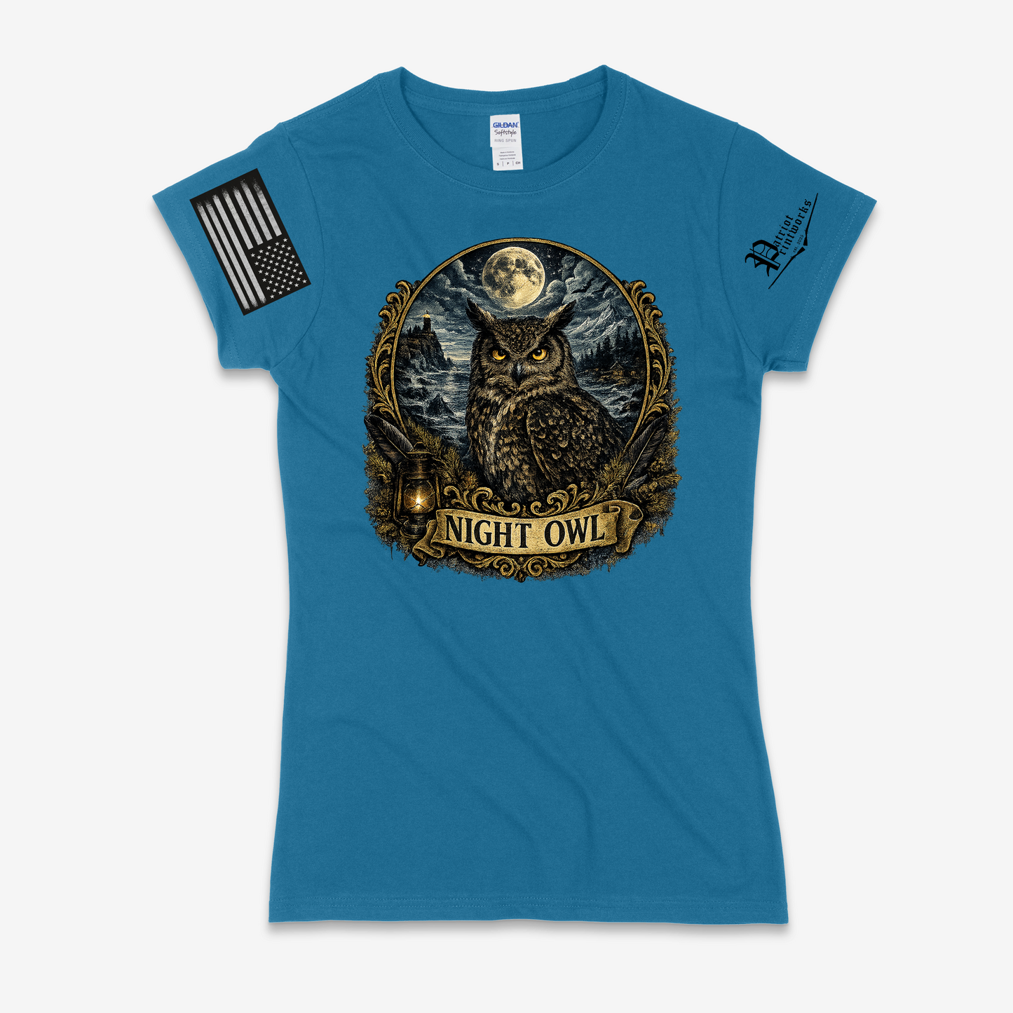 Night Owl Ladies T-Shirt