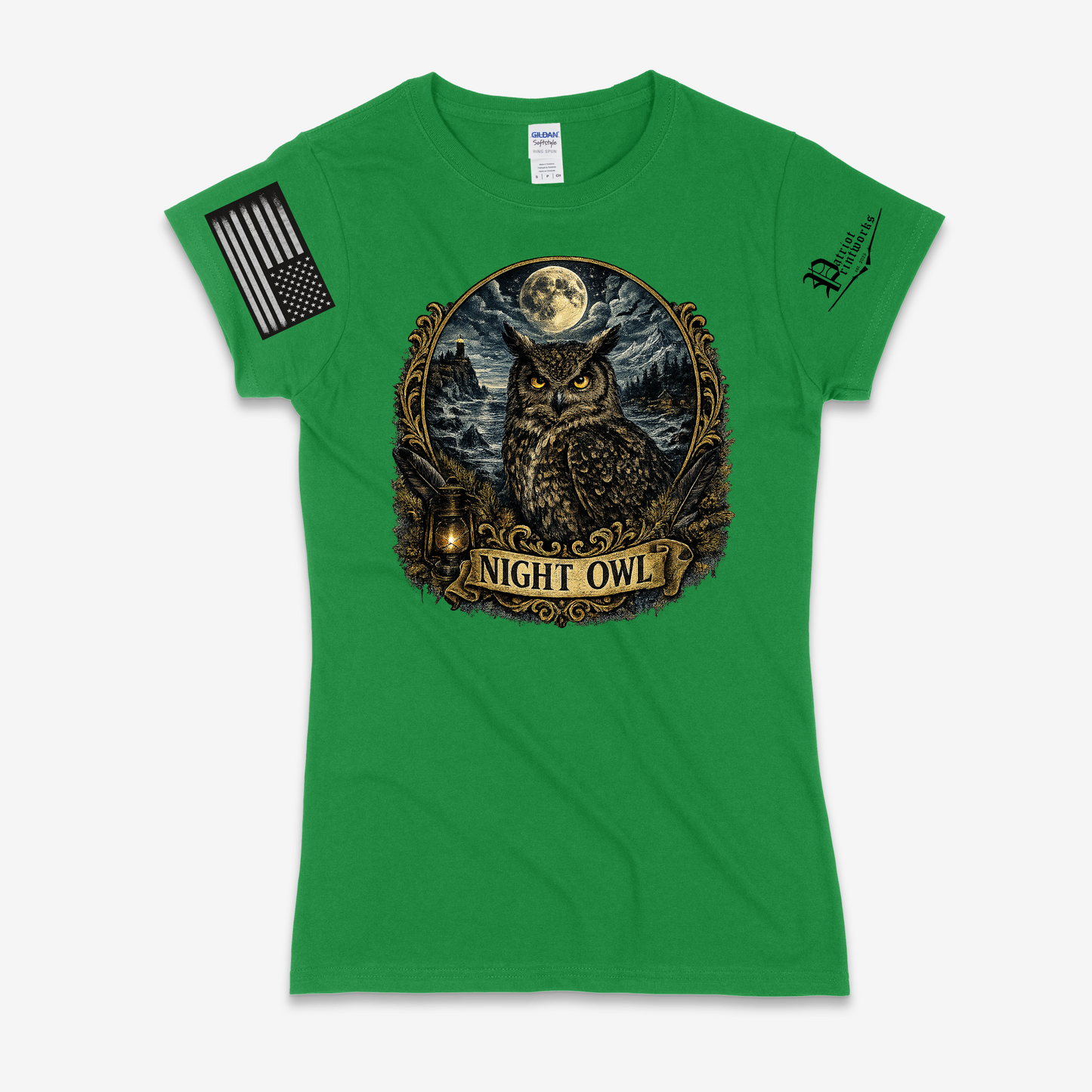 Night Owl Ladies T-Shirt