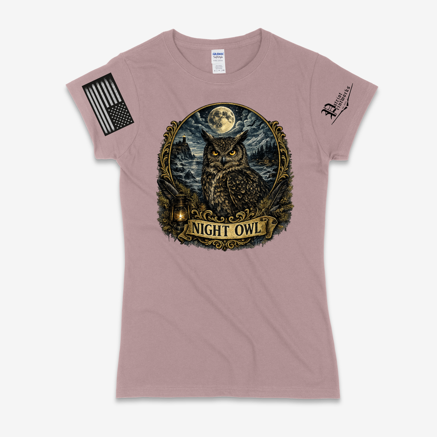 Night Owl Ladies T-Shirt