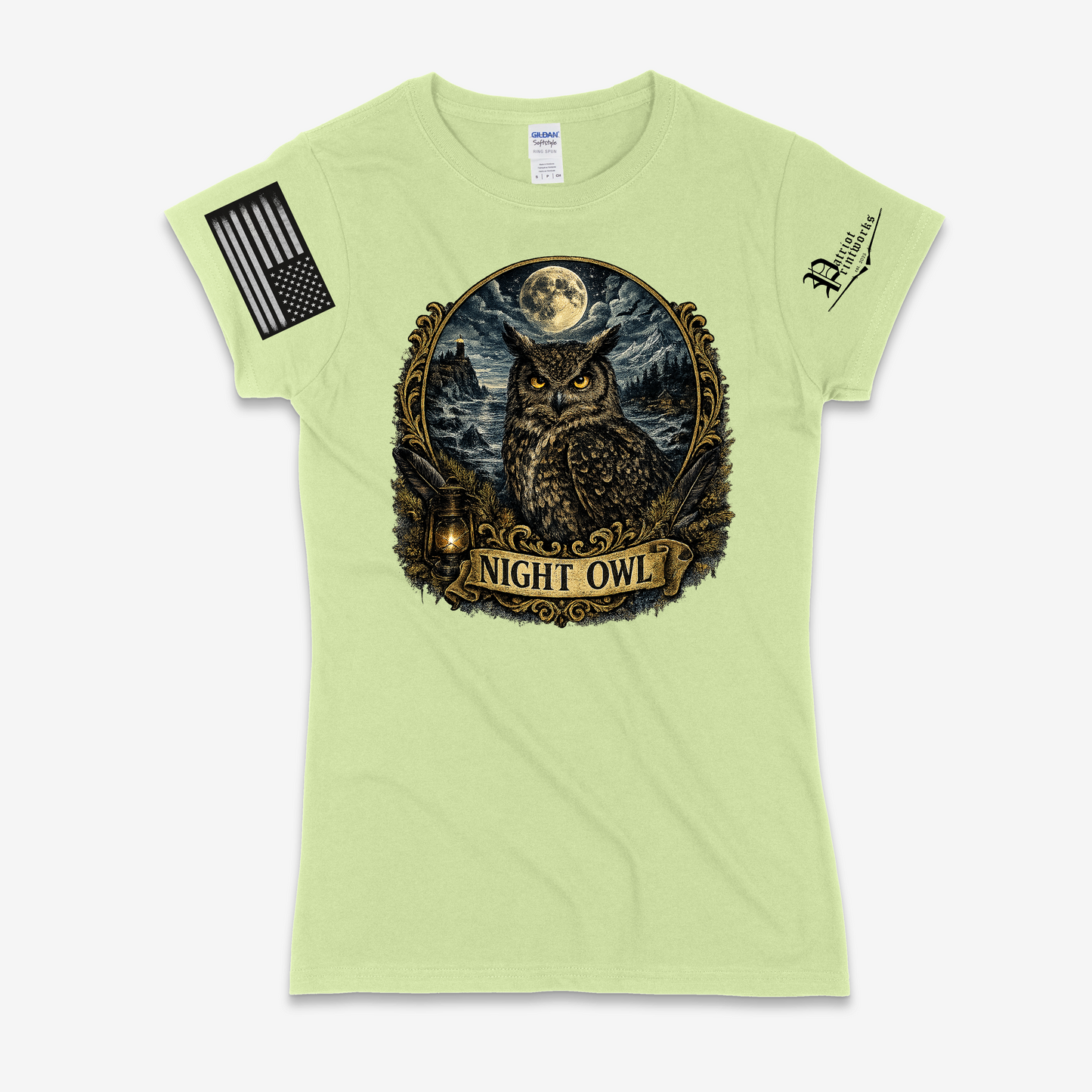 Night Owl Ladies T-Shirt