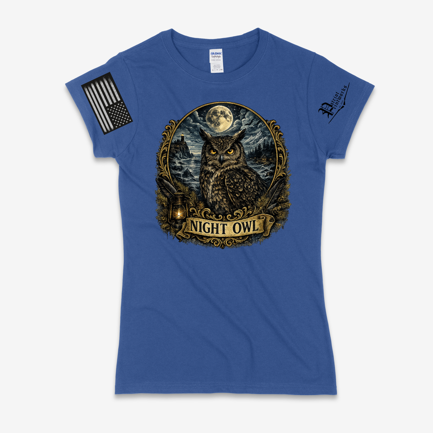 Night Owl Ladies T-Shirt