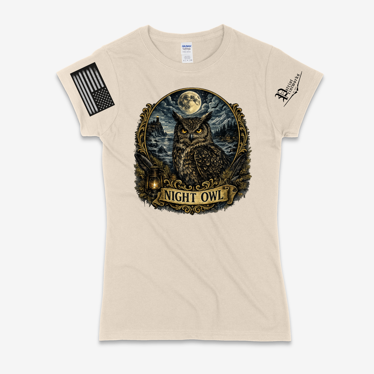 Night Owl Ladies T-Shirt