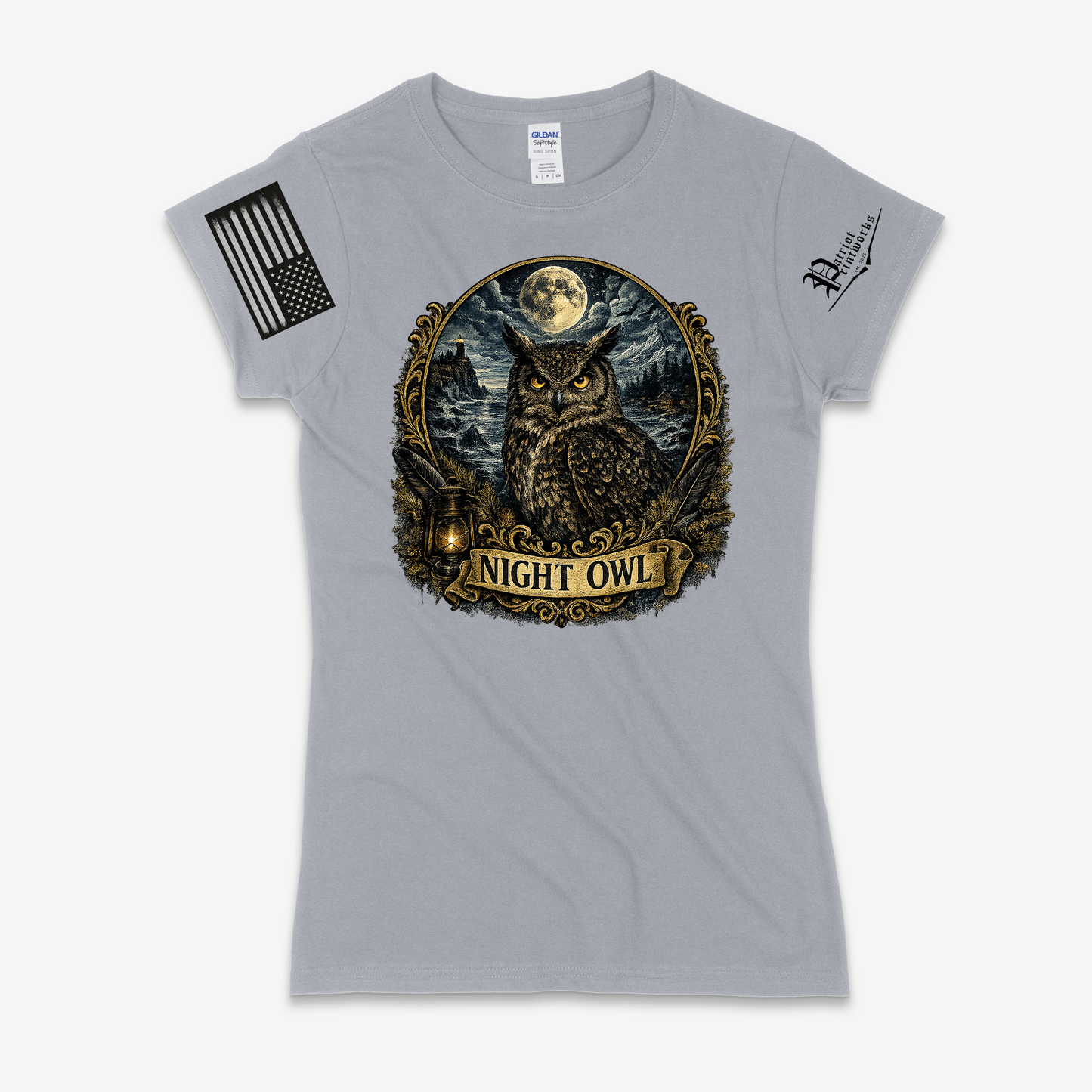 Night Owl Ladies T-Shirt