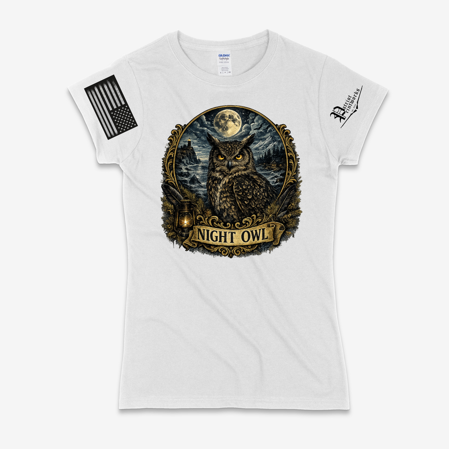 Night Owl Ladies T-Shirt