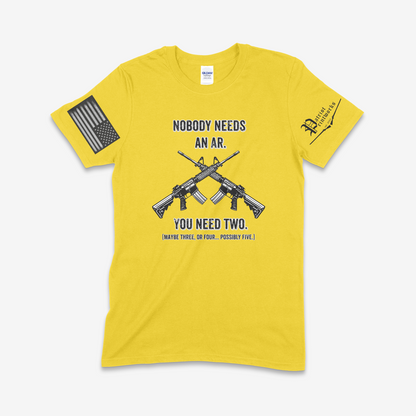 Nobody Needs an AR T-Shirt