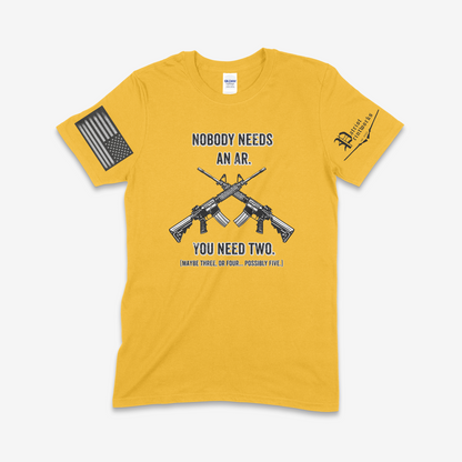 Nobody Needs an AR T-Shirt