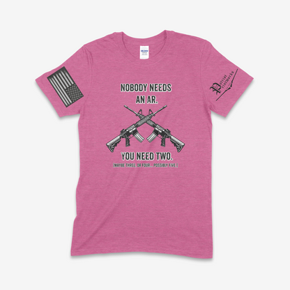 Nobody Needs an AR T-Shirt