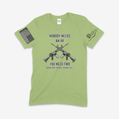 Nobody Needs an AR T-Shirt