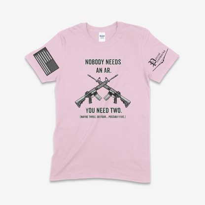 Nobody Needs an AR T-Shirt