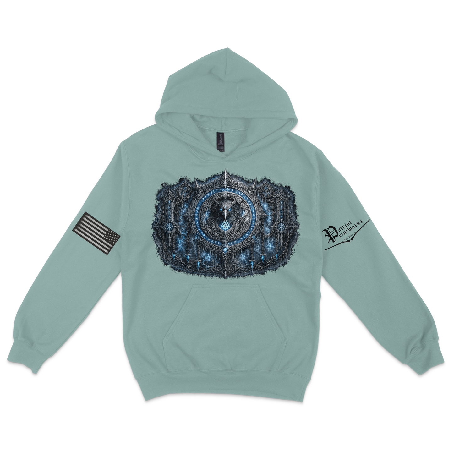 Odin’s Icebound Seal Hoodie
