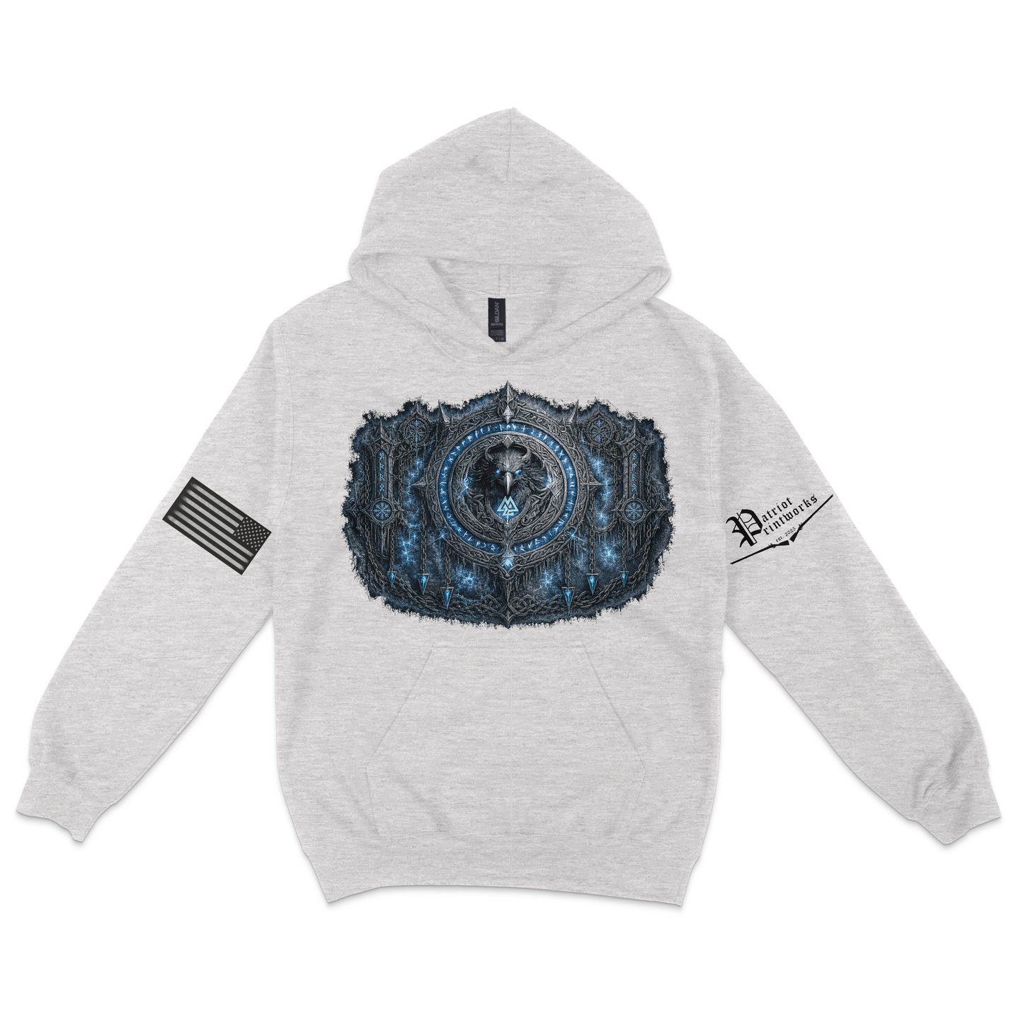 Odin’s Icebound Seal Hoodie