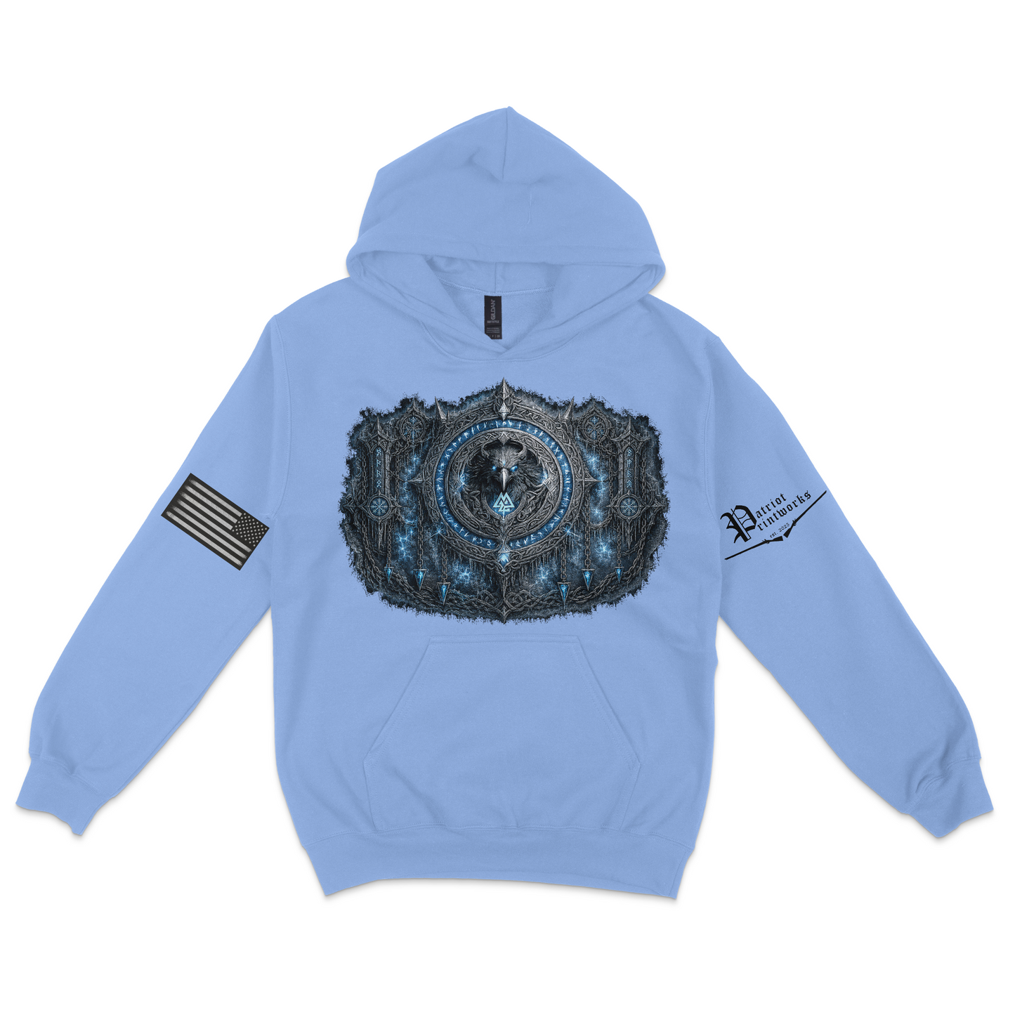 Odin’s Icebound Seal Hoodie