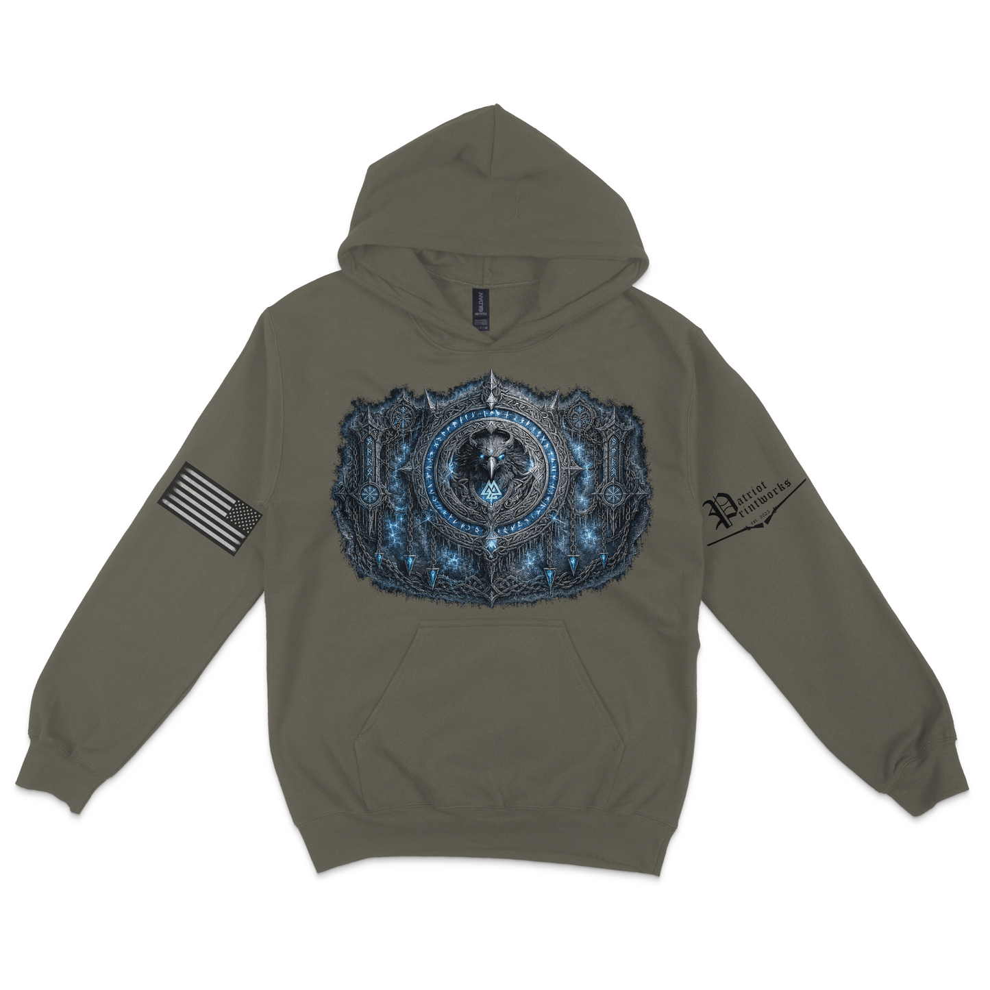 Odin’s Icebound Seal Hoodie