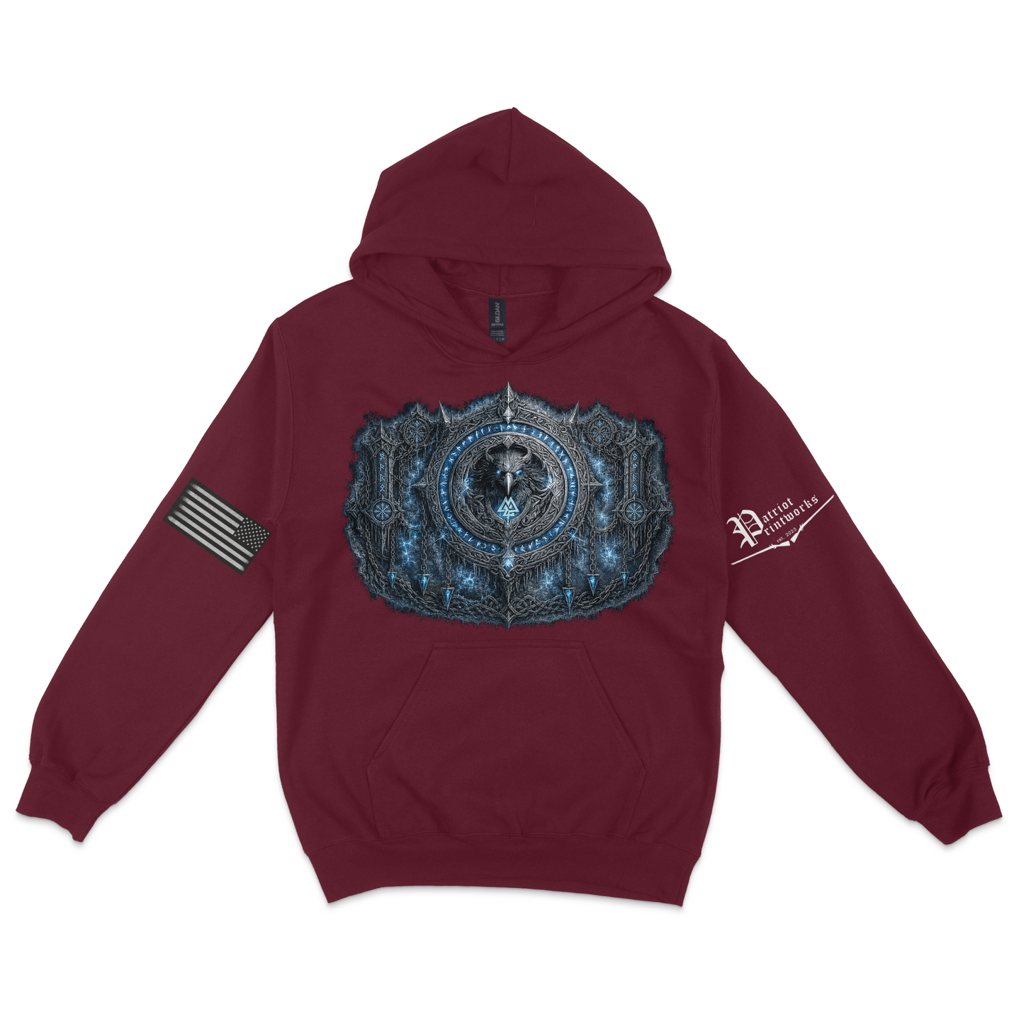 Odin’s Icebound Seal Hoodie