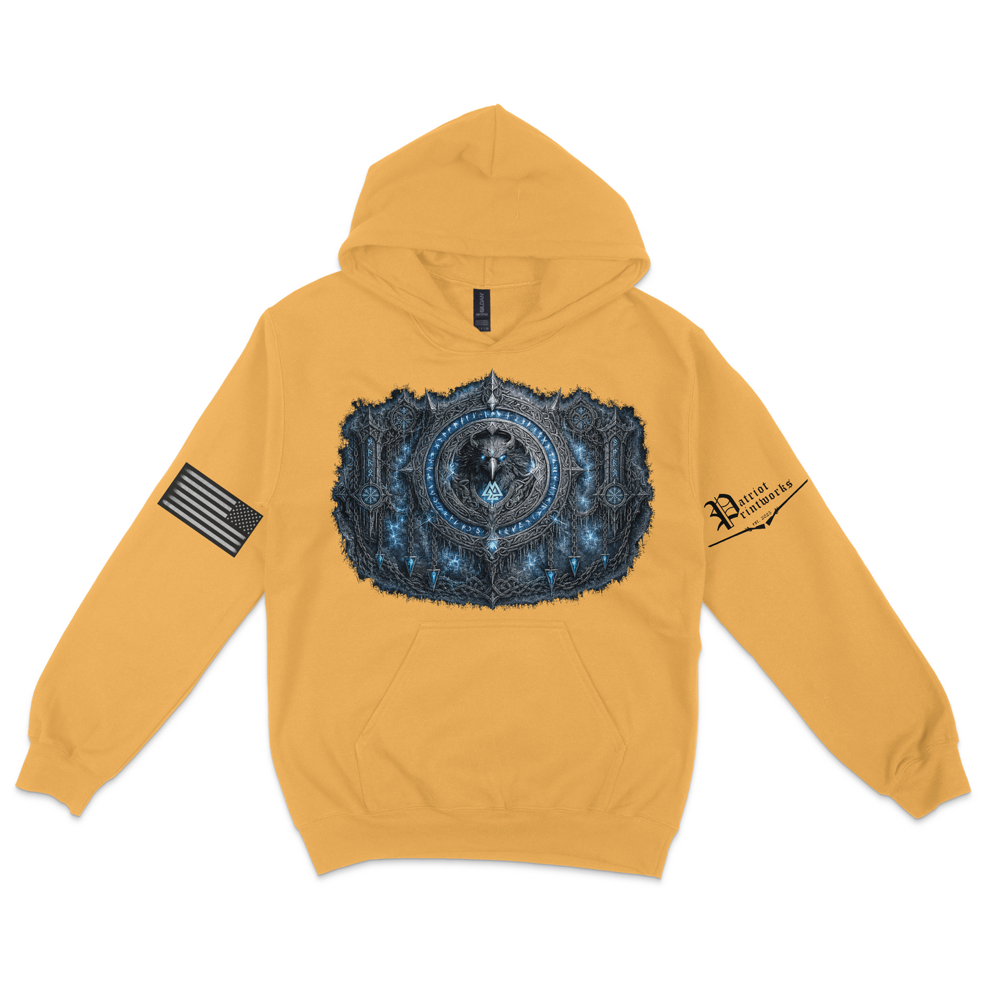 Odin’s Icebound Seal Hoodie