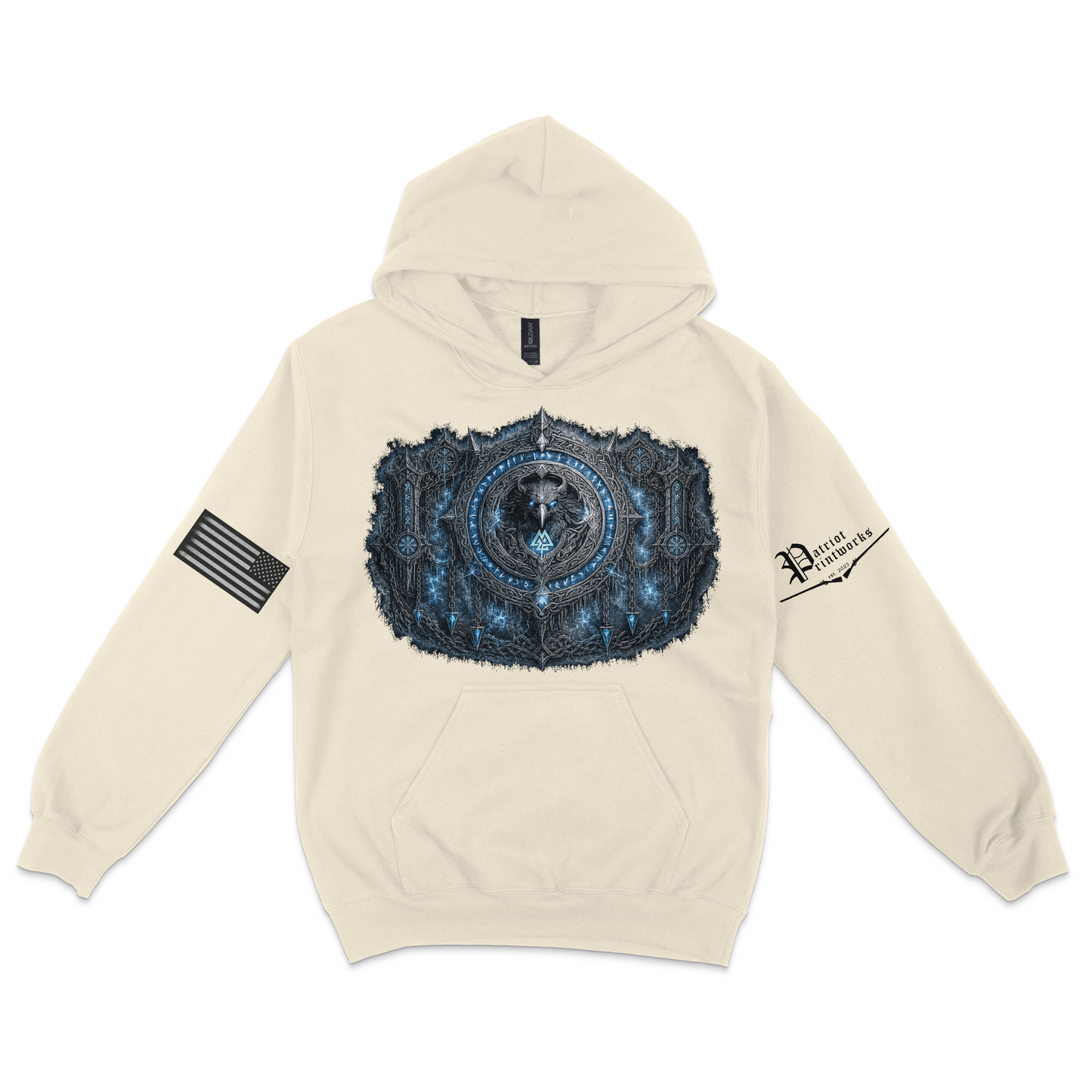 Odin’s Icebound Seal Hoodie
