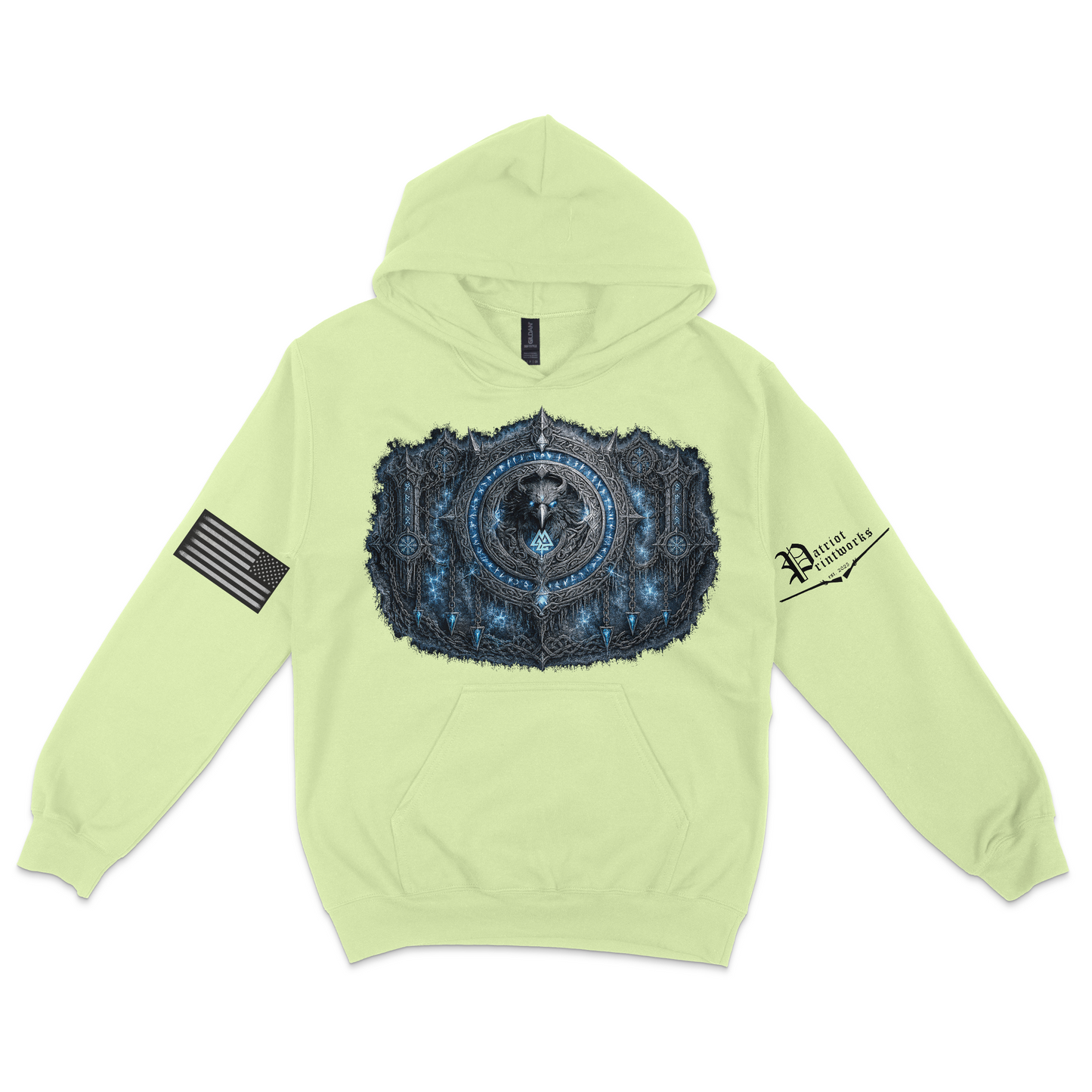 Odin’s Icebound Seal Hoodie