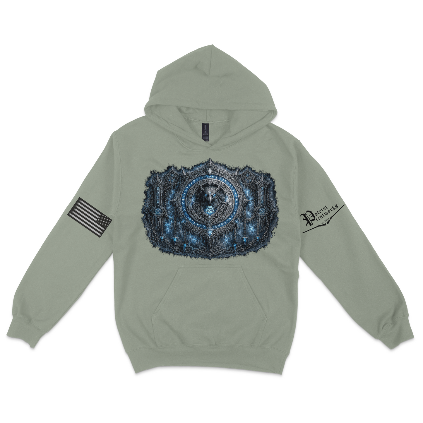Odin’s Icebound Seal Hoodie