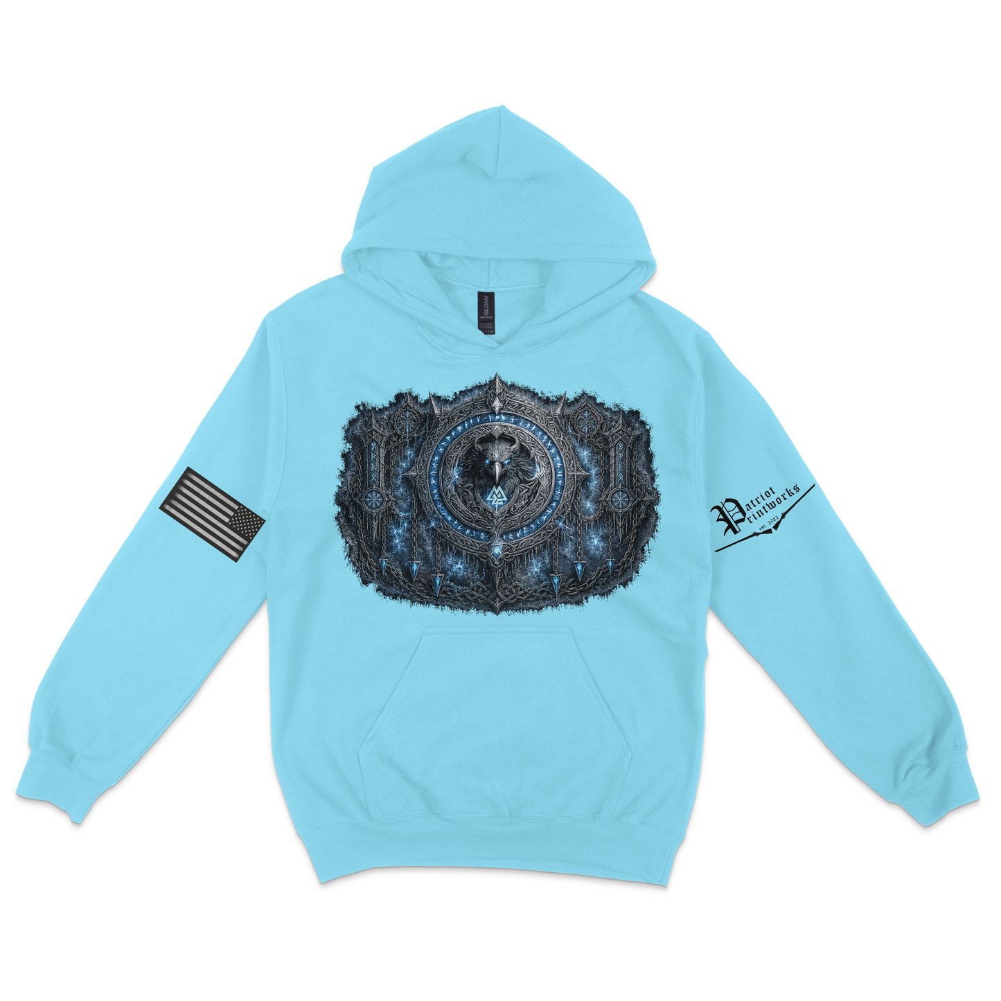 Odin’s Icebound Seal Hoodie