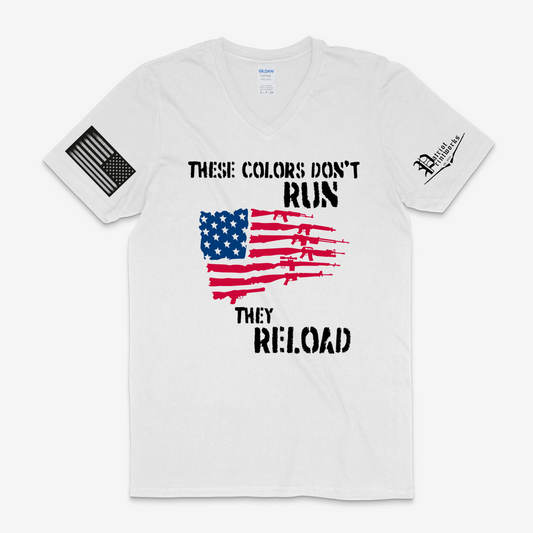These Colors Dont Run V-Neck T-Shirt