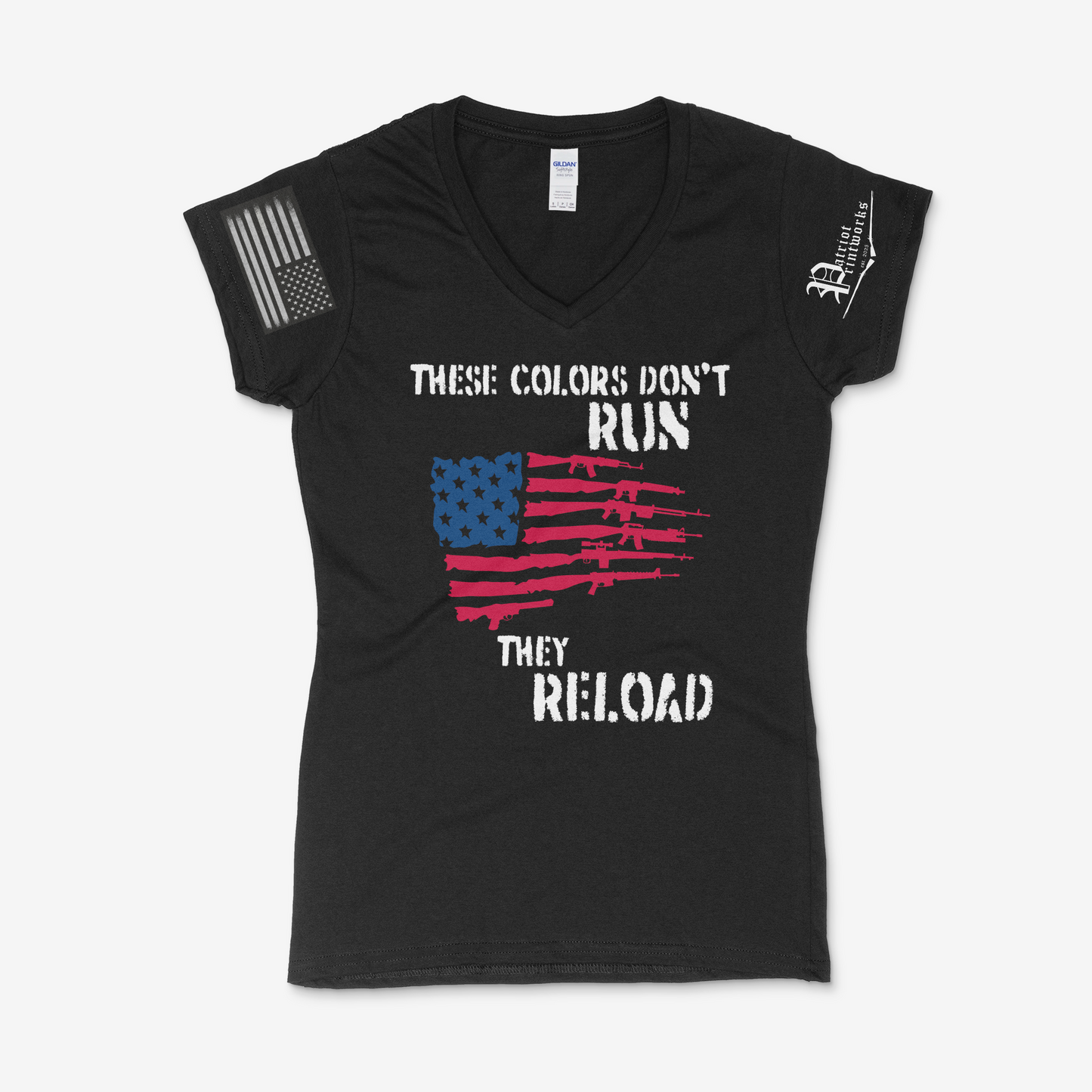 These Colors Dont Run V-Neck T-Shirt