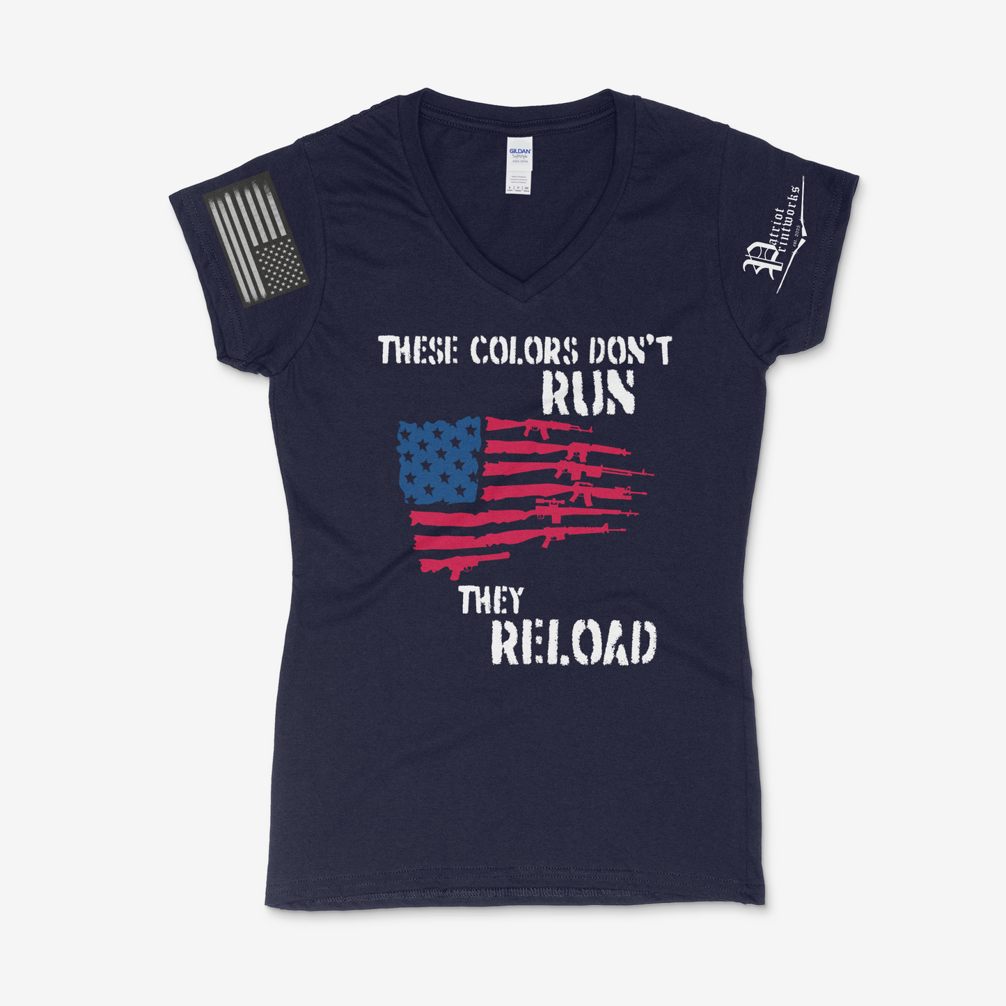 These Colors Dont Run V-Neck T-Shirt
