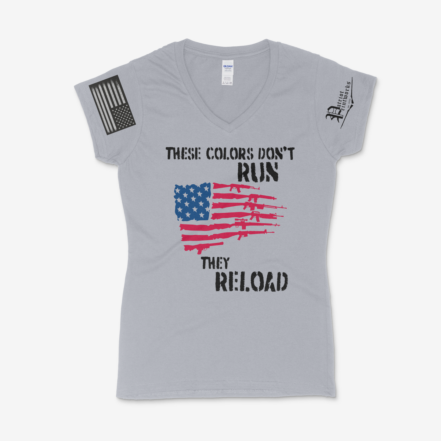 These Colors Dont Run V-Neck T-Shirt