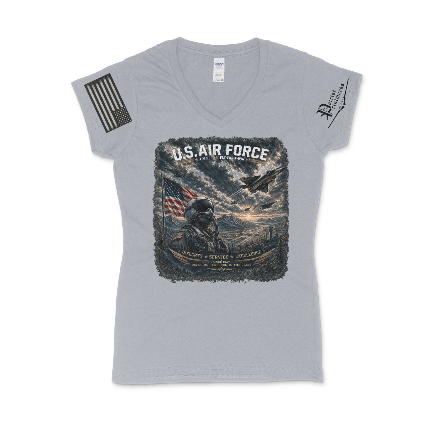 U.S. Air Force Women's V-Neck T-Shirt