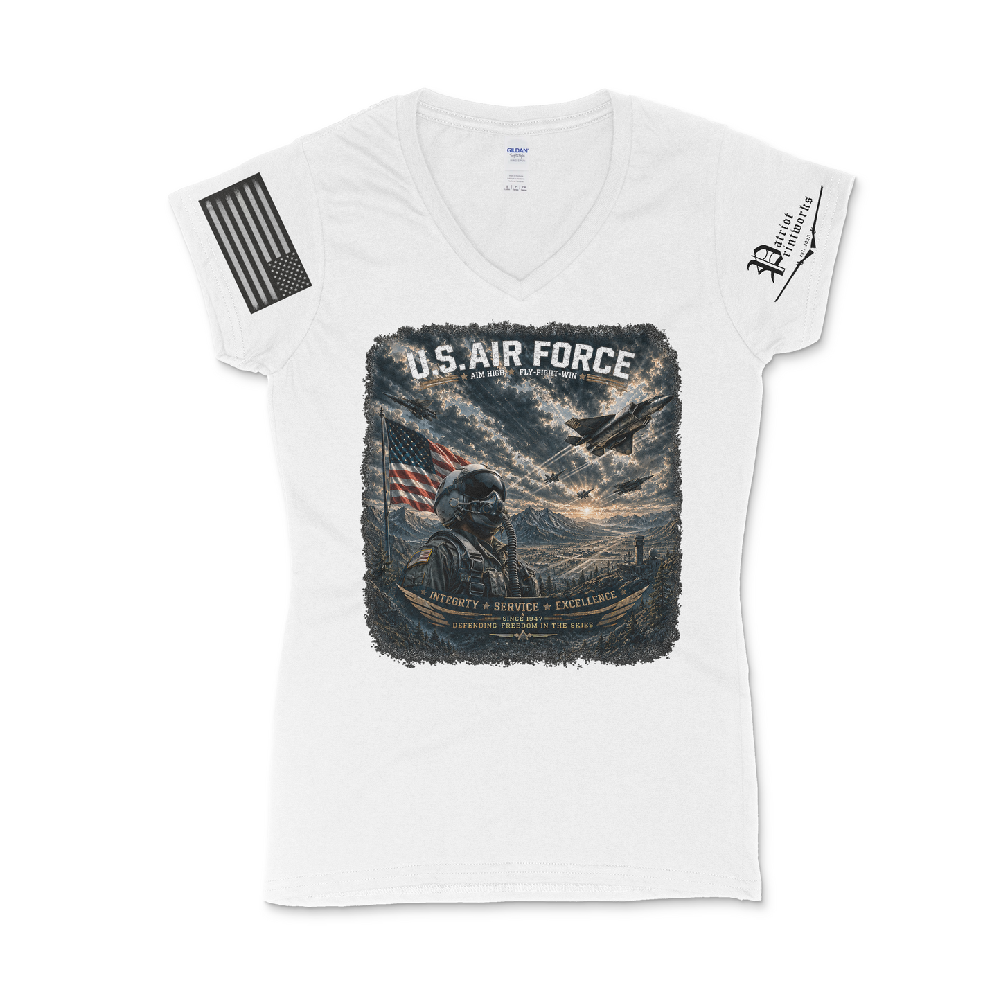 U.S. Air Force Women's V-Neck T-Shirt