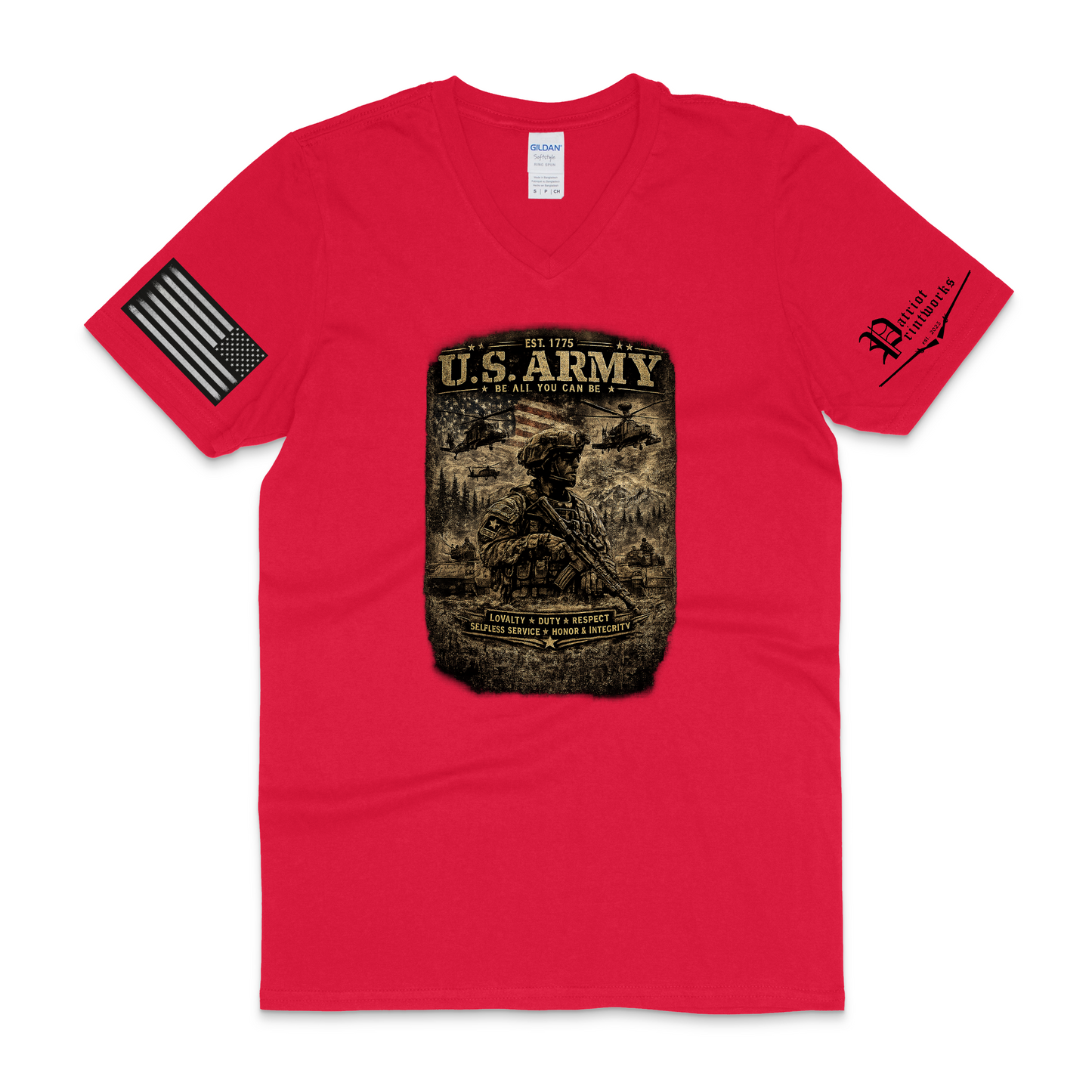 U.S. Army V-Neck T-Shirt