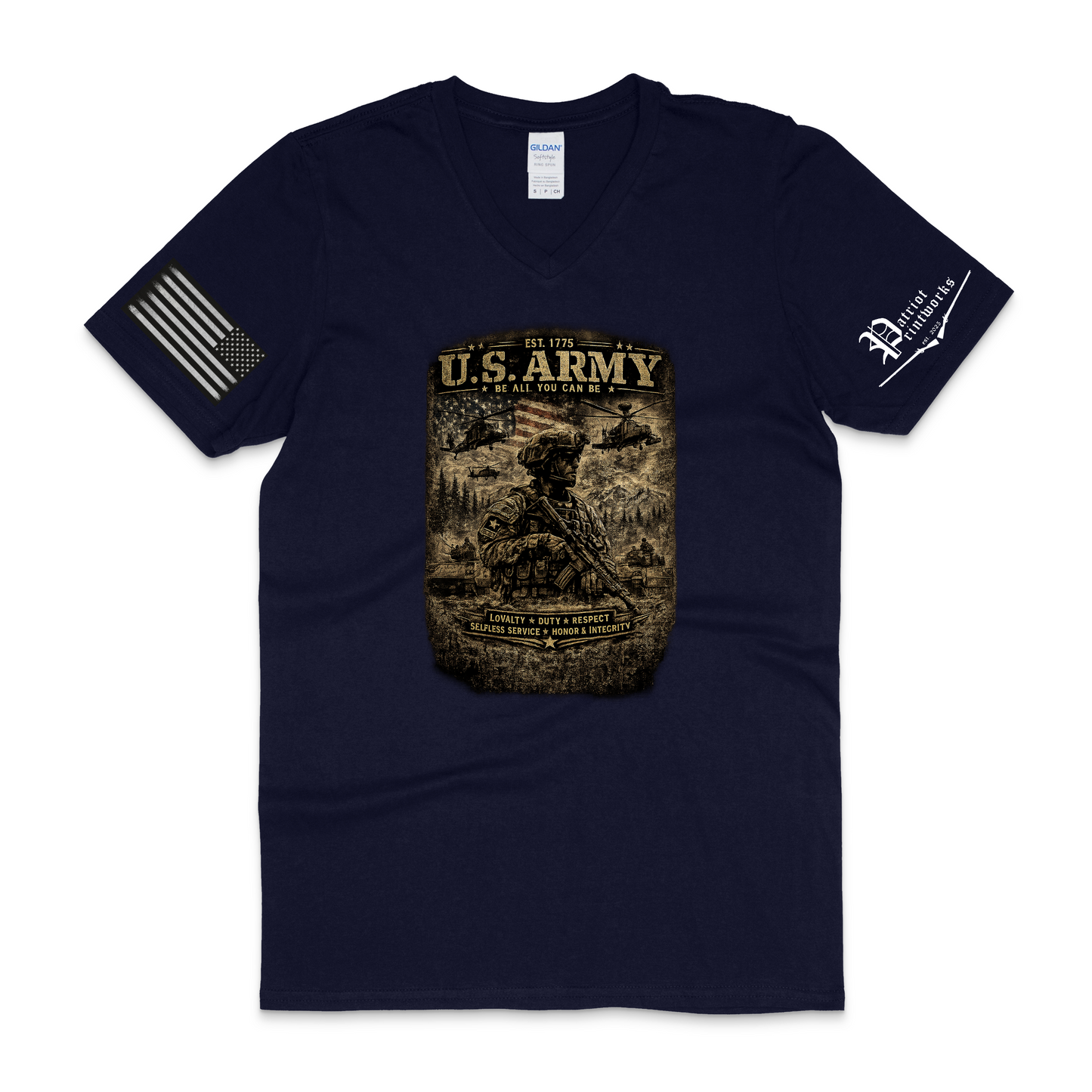 U.S. Army V-Neck T-Shirt