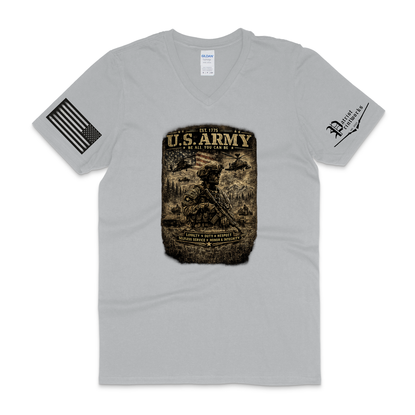 U.S. Army V-Neck T-Shirt