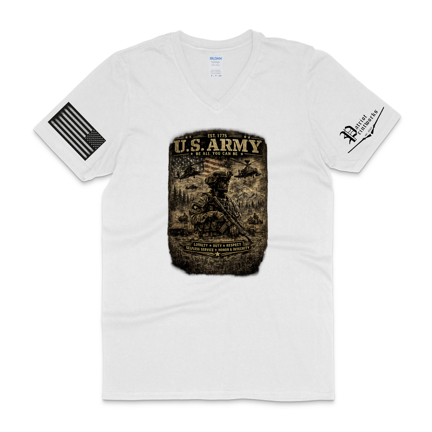 U.S. Army V-Neck T-Shirt