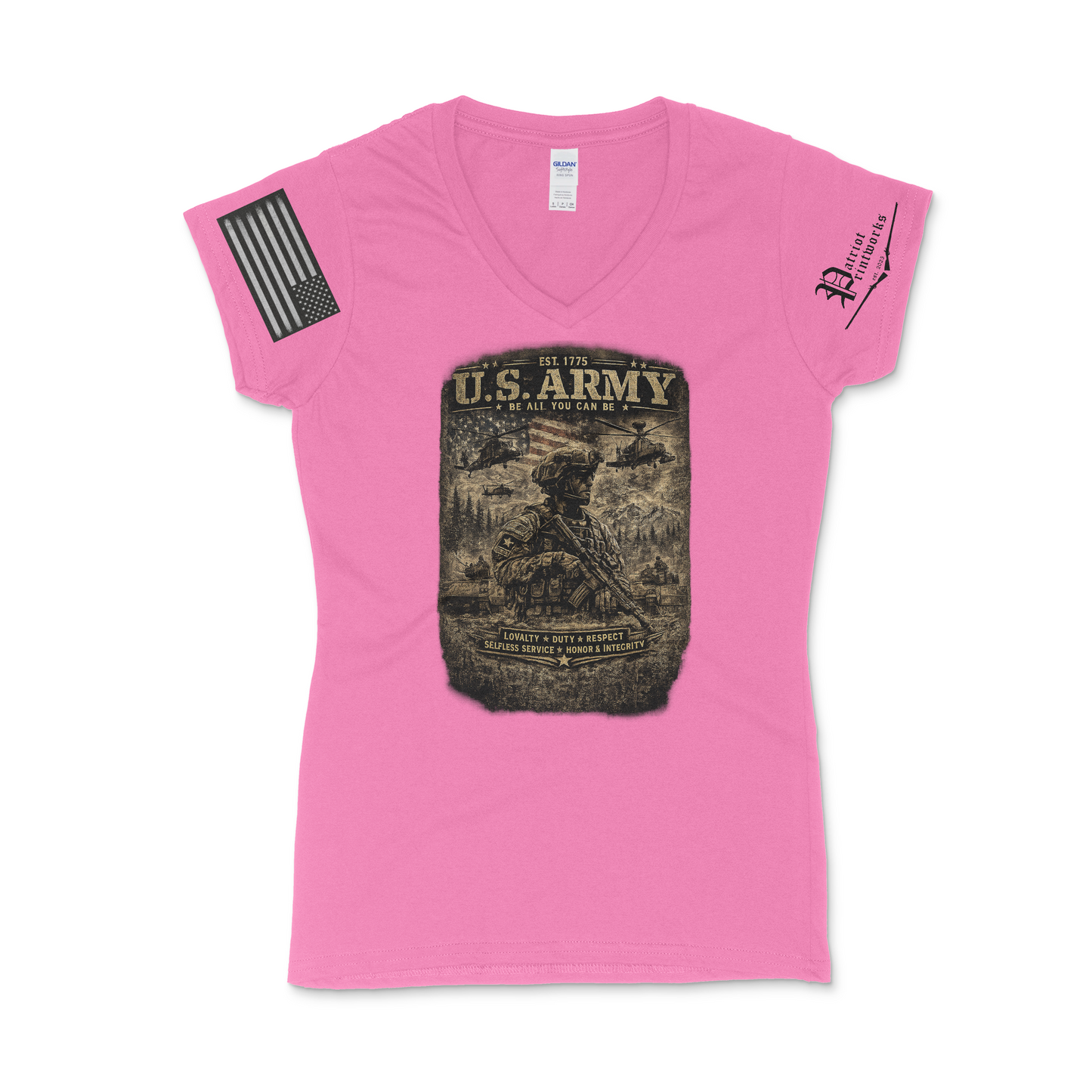 U.S. Army Women's V-Neck T-Shirt