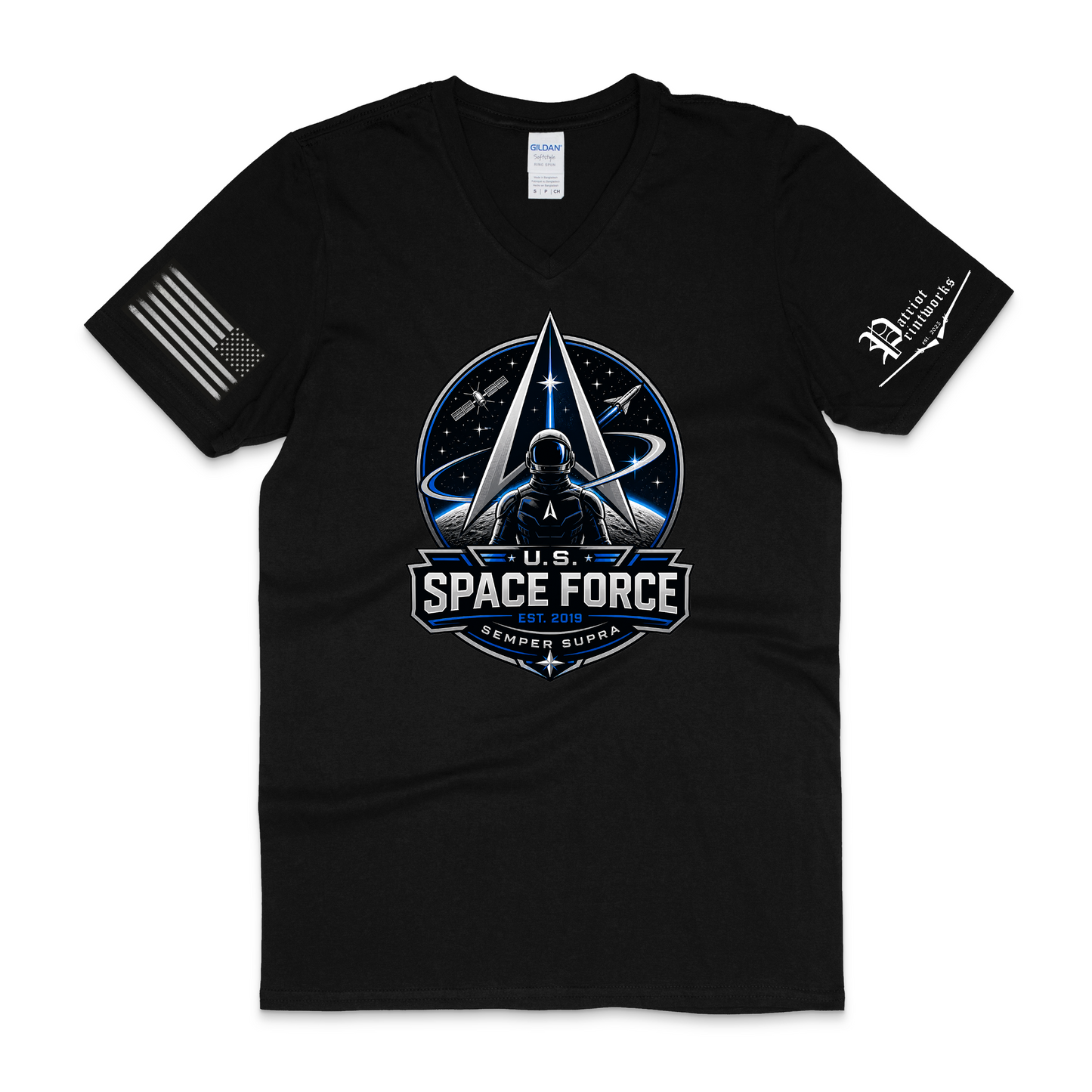 U.S. Space Force V-Neck T-Shirt
