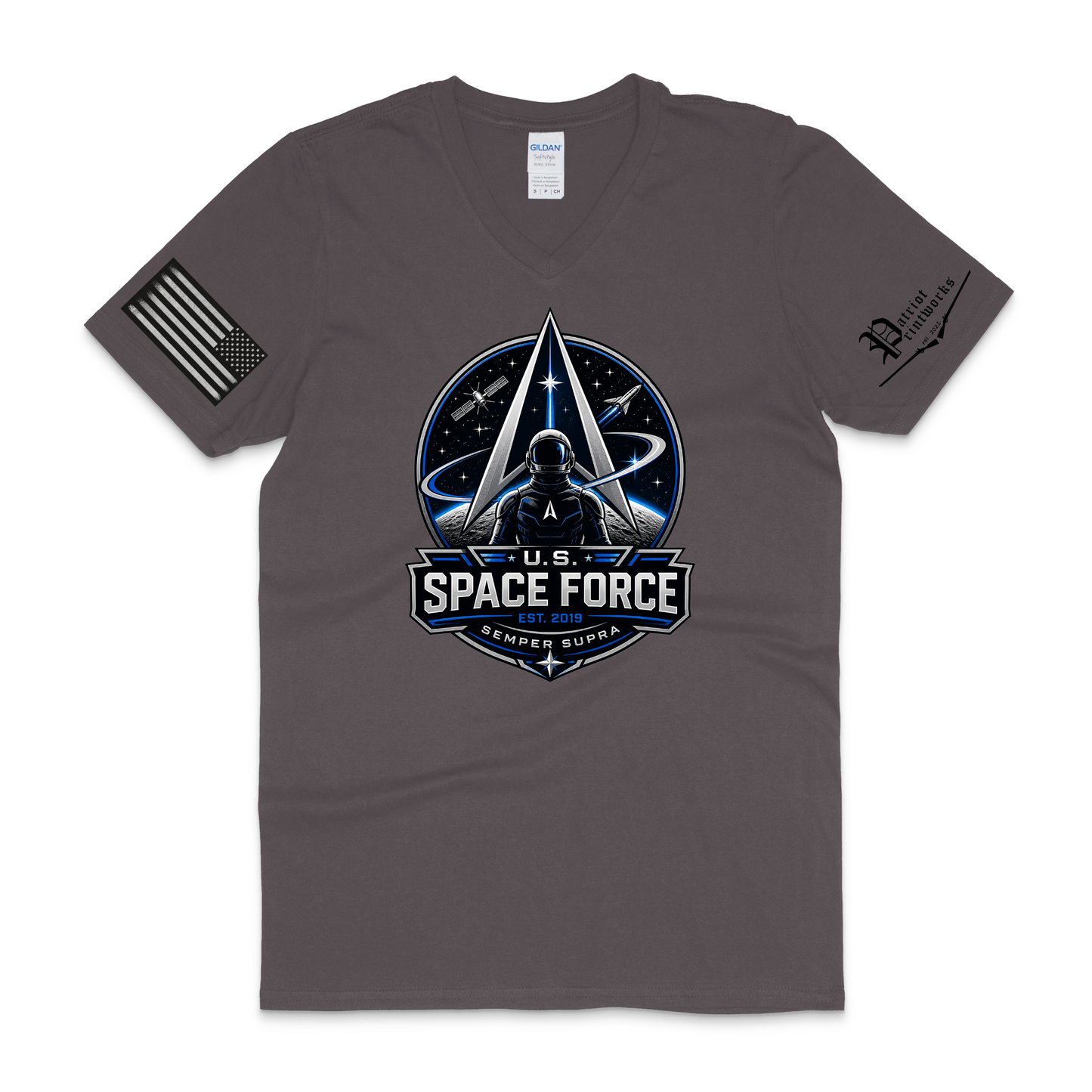 U.S. Space Force V-Neck T-Shirt