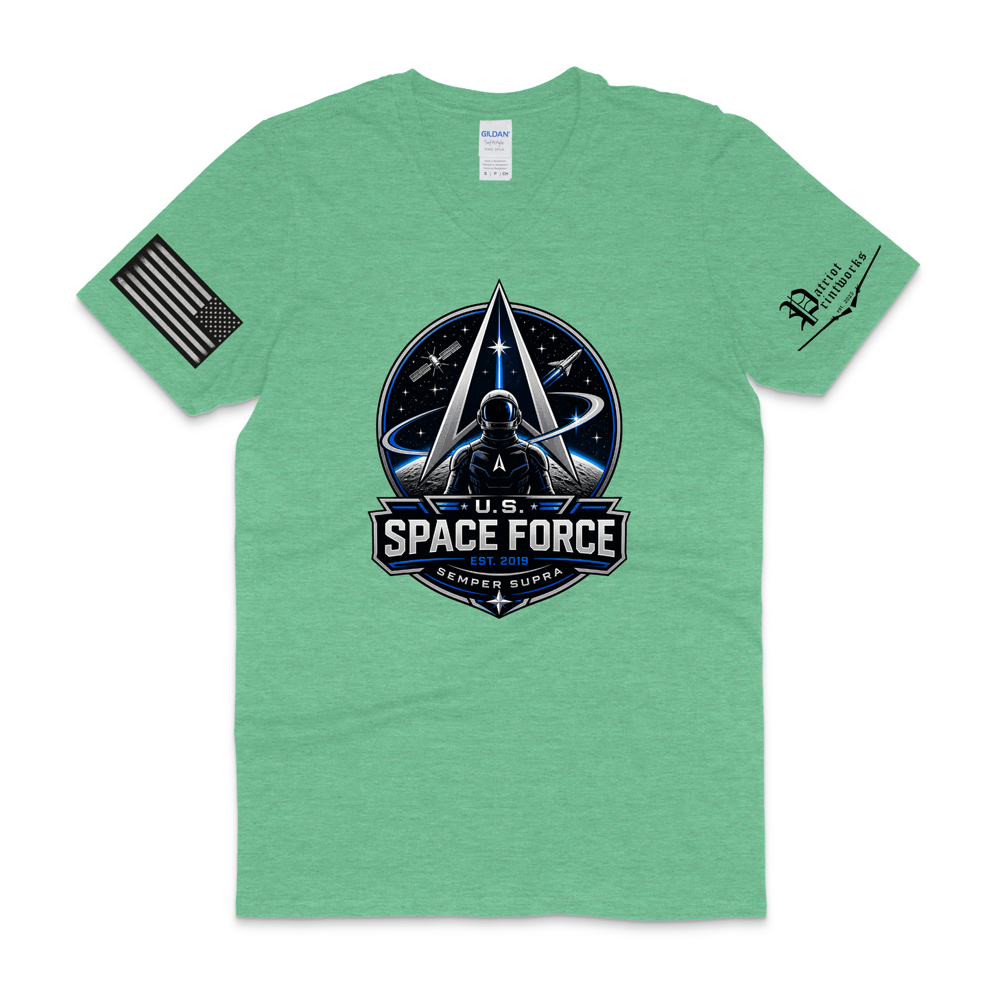 U.S. Space Force V-Neck T-Shirt