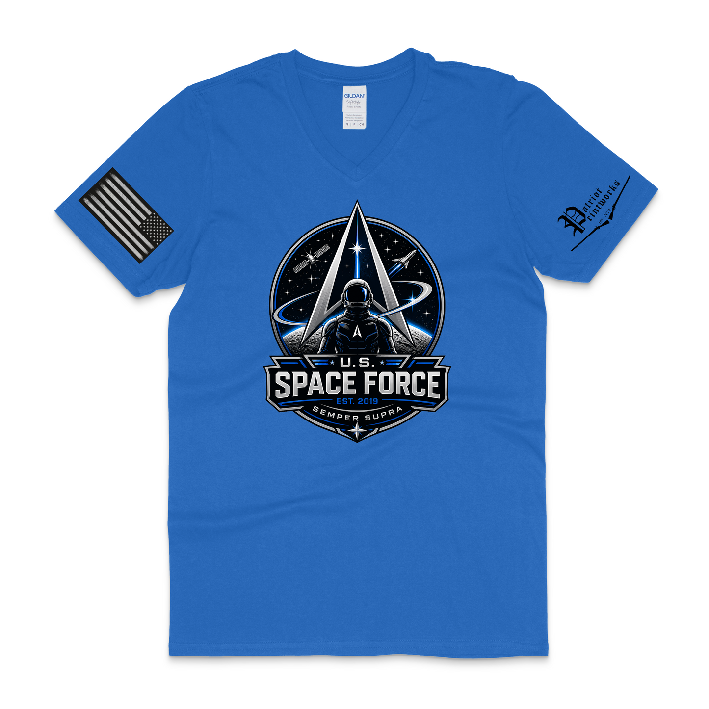 U.S. Space Force V-Neck T-Shirt