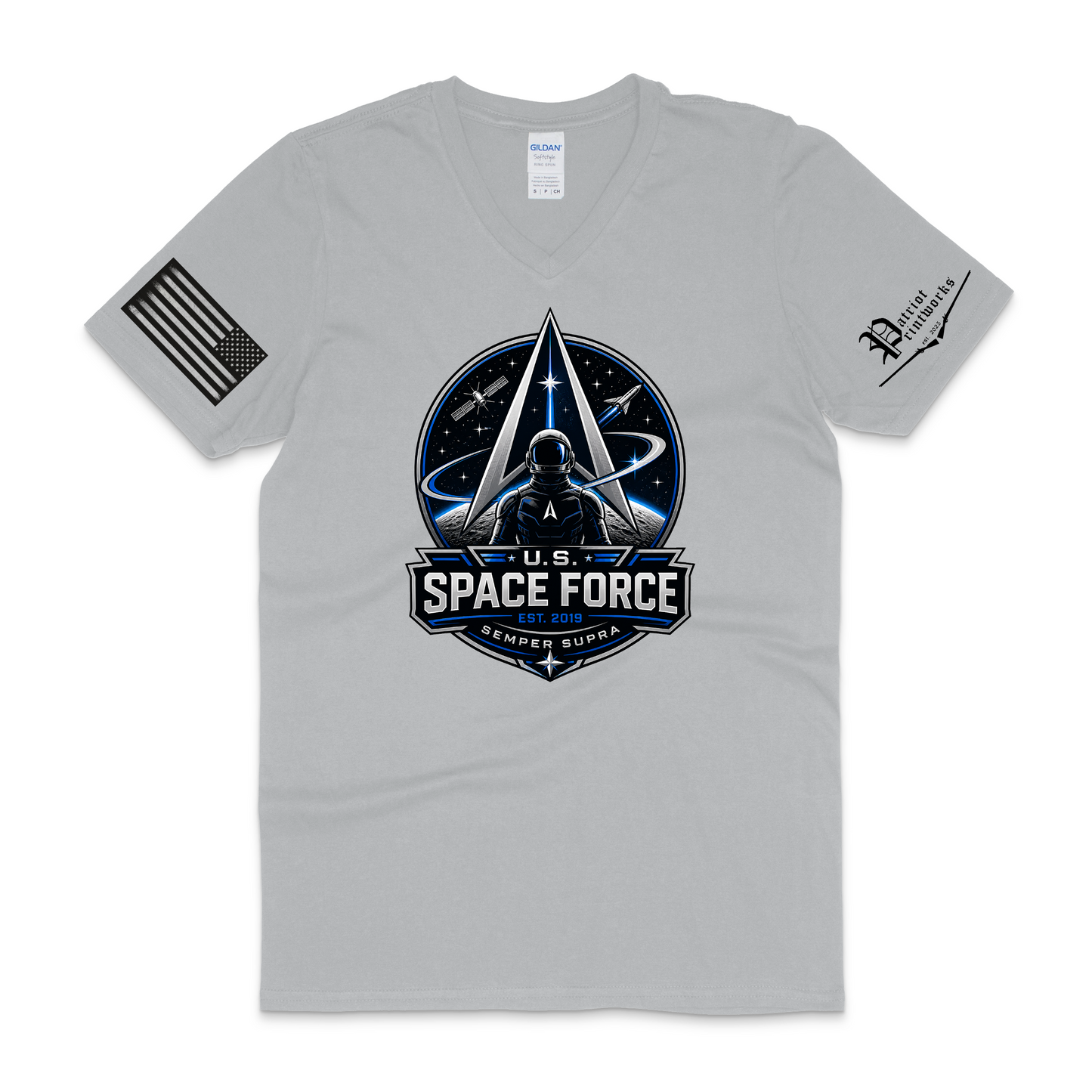 U.S. Space Force V-Neck T-Shirt