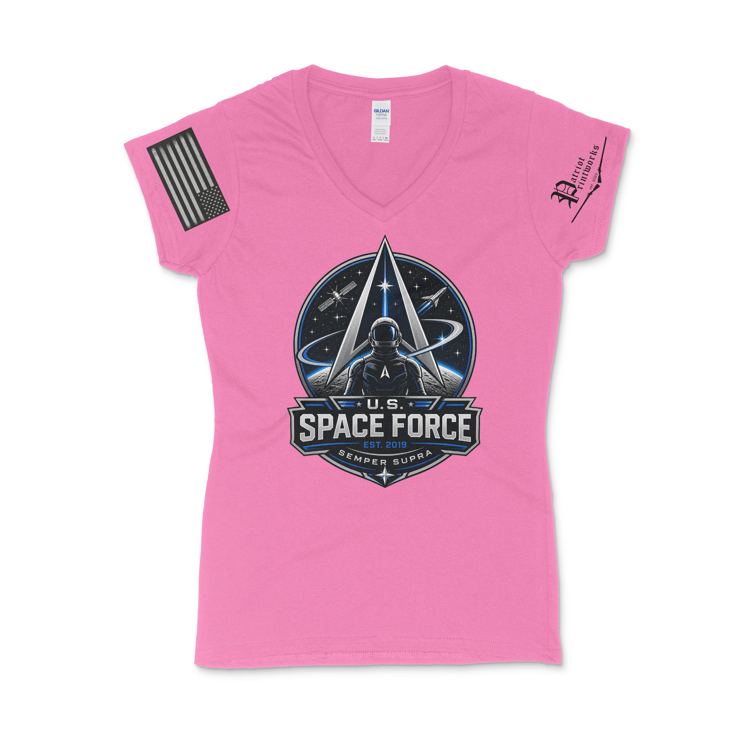 U.S. Space Force Women's V-Neck T-Shirt