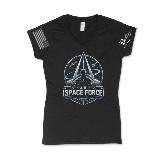 U.S. Space Force Women's V-Neck T-Shirt